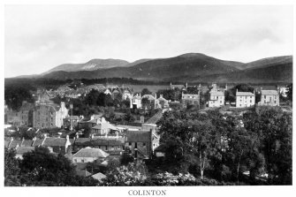 Edinburgh, Colinton, General.
General view of Colinton village.
Copied from 'Colinton Old and New'.