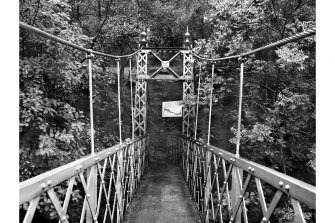 Tor an Eas, Coronation Bridge
View along bridge showing pylon