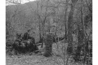 Clachaig, Glenlean Blackpowder Works
View showing ruinous remains of works