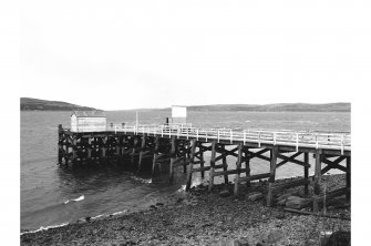 Blairmore, Pier
View from WNW showing N front