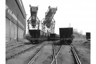 Glasgow, General Terminus Quay
View of railway sidings, crane in background