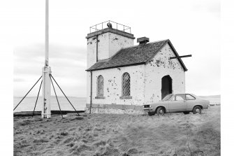 Toward Point, Toward Point Lighthouse, Foghorn House
View from N showing NW and NE fronts