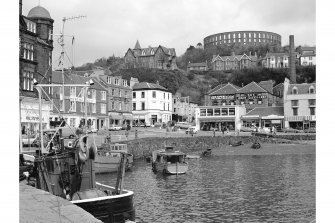 Oban, General
View from WSW showing buildings on Stafford Street and George Street with McCaig's Tower in background