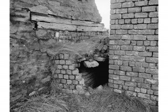 Belnahua Slate Quarry
Boiler house, view of flue and chimney