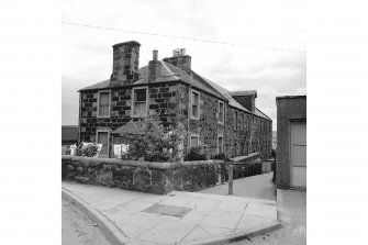 View of dwelling house in N end of building.