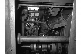 Lugar Briquette Works; Interior
View of conveyor belt