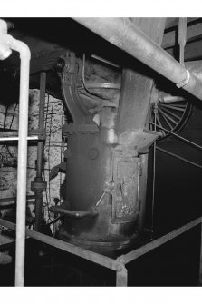 Lugar Briquette Works; Interior
View of conveyor belt machinery