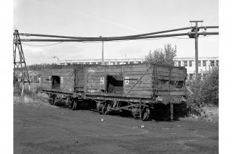 Lugar Briquette Works
View of Coal Board wagons