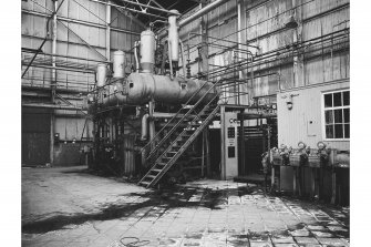 Grangemouth Refinery, Interior
View showing three effect evaporator in Aromatic Separating Plant