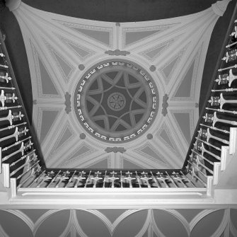 Hafton House
Interior - detail of ceiling/central lantern in stair hall