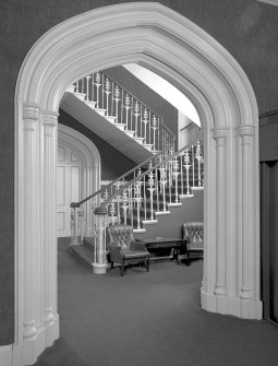 Hafton House
Interior - view of stair hall from north