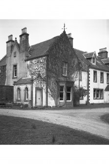 Ardpatrick House.
View of main front of Victorian South wing.