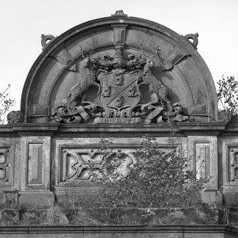 Poltalloch House
Detail of armorial above main entrance