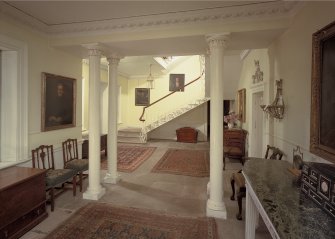 Strachur House
Interior - view of entrance hall and staircase