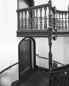 Kilmory Castle
Interior - detail of staircase at first floor