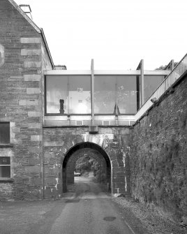 Kilmory Castle
View of north archways from east