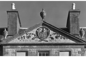 Barbreck House
Detail of coat of arms on pediment