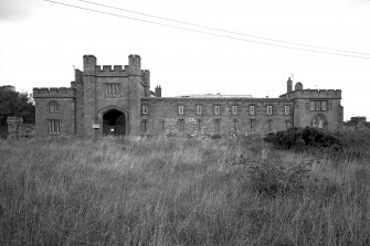 Castle Toward, South Lodge.
General view of South lodge from South.