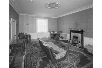 Inveraray, Old Rectory, interior.
View of lounge.