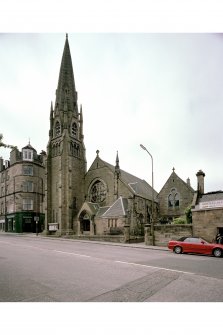 Holy Corner, view of Morningside Baptist Church