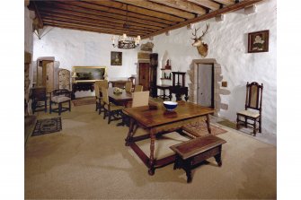 Dunderave Castle, Interior
View of Hall from West