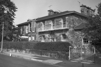 12, 14 Greenhill Gardens.
View from South West of street front.