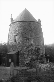 Edgehead Windmill, view before addition of house