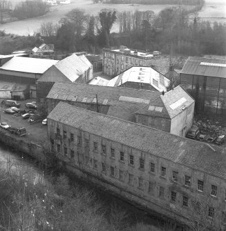 Polton, Springfield Paper Mill, view overlooking mill from NW