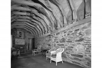 Dunderave Castle, Interior
View of Loggia on first floor of South West range from South