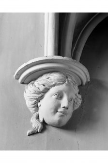 Barr House, Interior
Detail of plaster corbel in staircase hall