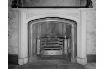 Barr House, Interior
Detail of fireplace in drawing room on first floor of west wing