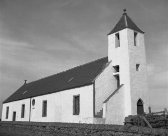 View of church from south east