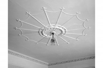 Kinlochlaich House
Interior - detail of drawing room ceiling