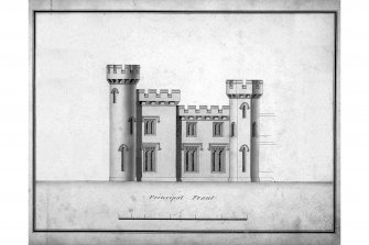 Gallanach House
Photographic copy of drawing showing principal elevation