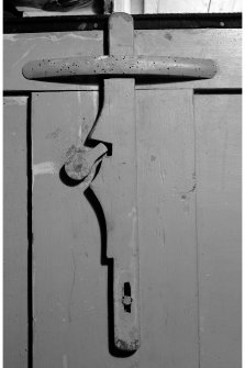 Airds House
Detail of timber service stair door lock
