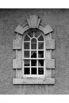 Ardmaddy Castle.
Detail of window on first floor of North East front.