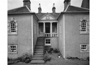 Ardmaddy Castle.
Detail of North East front of 18th Century.