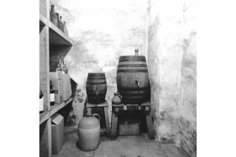 Houston House, Interior
View showing Laird's and Factor's barrels