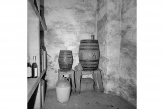 Houston House, Interior
View showing Laird's and Factor's barrels