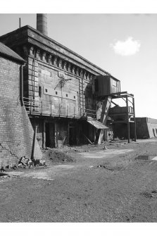 Dalmellington, Waterside Ironworks, Dunaskin Brickworks
View from W showing SW front of engine house