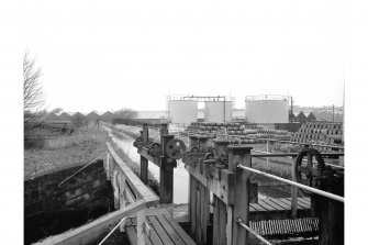 Windygates, Cameron Bridge Distillery
View from NW showing W sluices