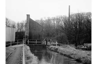 Windygates, Cameron Bridge Distillery
View from NW showing lade and NW front of turbine house