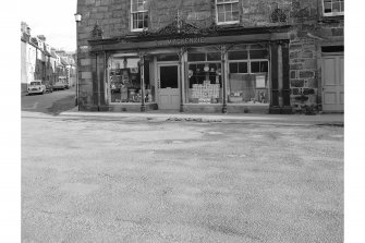 Cromarty, 2-4 High Street, House and Shop
View from NNW showing NNW front of shop and part of NNW front of house