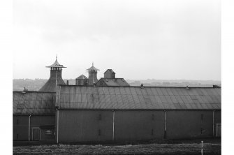 Kirkwall, Highland Park Distillery
View showing tops of kilns