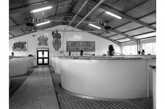 Glenfarclas Distillery, Interior 
View showing fermenting room
