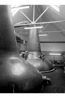 Elgin, Bruceland Road, Glenmoray Distillery, Interior
View showing riveted still with another still in foreground