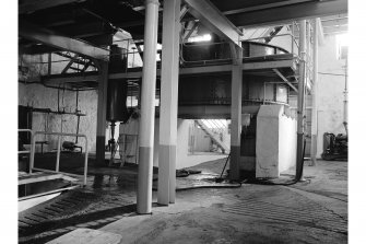Peterhead, Glenugie Distillery, Interior
View showing mash tun