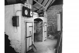 Oldmeldrum, Distillery Road, Glengarioch Distillery, Interior
View showing kiln base