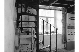 Oldmeldrum, Distillery Road, Glengarioch Distillery, Interior
View showing spirral staircase