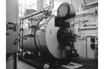 Brechin, Glencadam Distillery, Interior 
View showing boiler